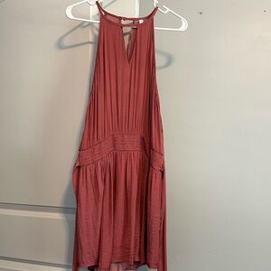 Flowy Sleeveless Red Dress